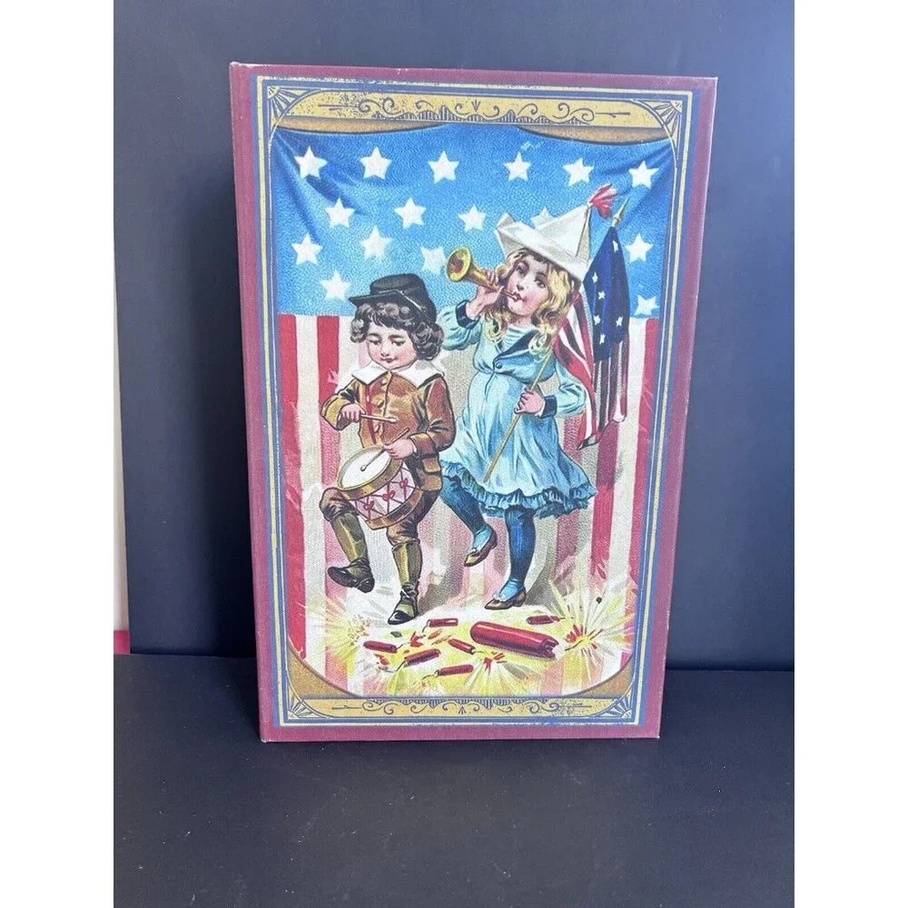 " God Bless America" Cecorative Hide Away Book - Picture 1 of 7